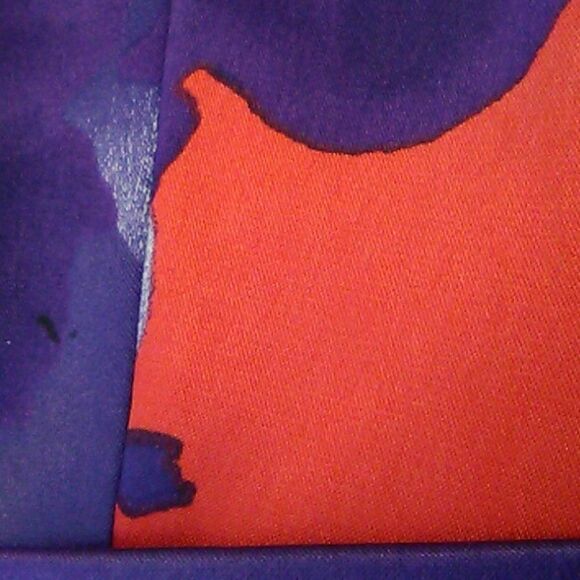 NWT T Tahari Red and Purple Dressy Dress - Picture 11 of 13